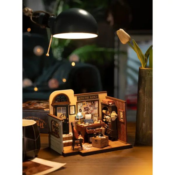 DIY Miniature House Kit | Mose s Detective Agency Online Hot Sale - Image 2