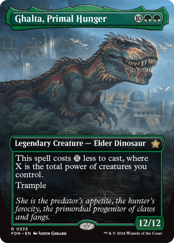 Ghalta, Primal Hunger (Borderless) [Foundations] Fashion