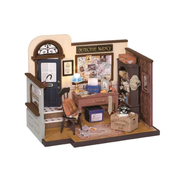 DIY Miniature House Kit | Mose s Detective Agency Online Hot Sale - Image 3