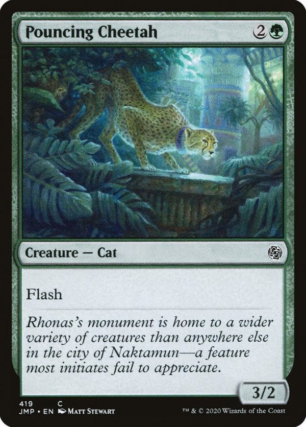 Pouncing Cheetah [Jumpstart] Online Sale