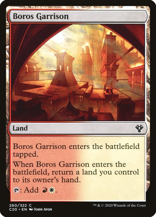 Boros Garrison [Commander 2020] Hot on Sale