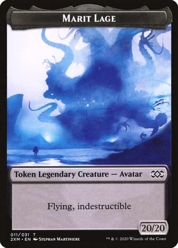 Marit Lage Token [Double Masters Tokens] on Sale