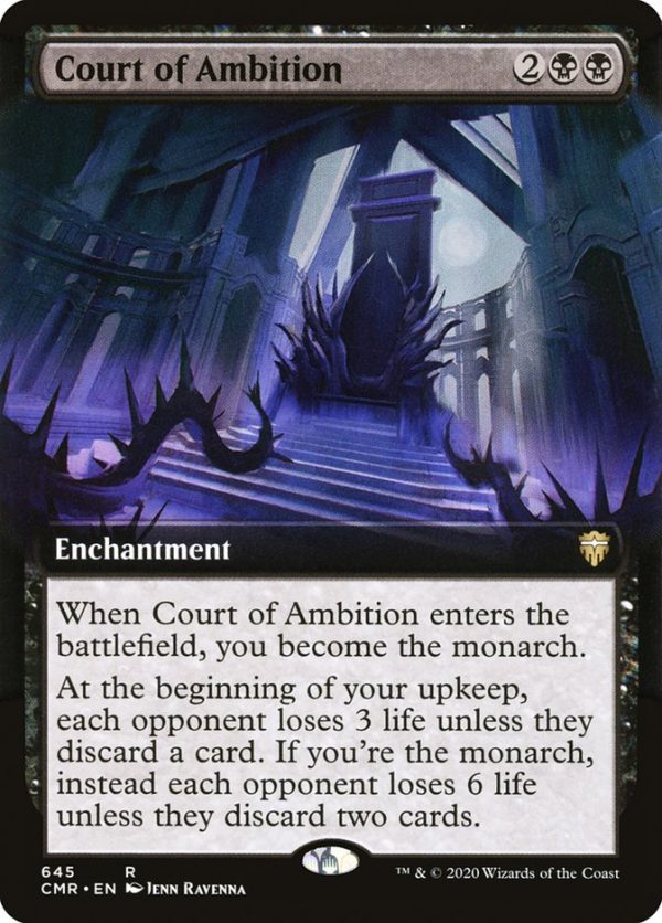 Court of Ambition (Extended Art) [Commander Legends] on Sale