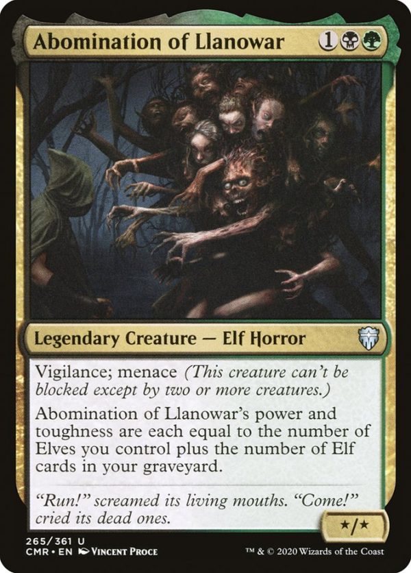 Abomination of Llanowar [Commander Legends] For Cheap