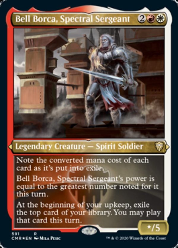 Bell Borca, Spectral Sergeant (Etched) [Commander Legends] For Sale