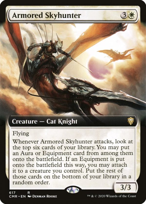 Armored Skyhunter (Extended Art) [Commander Legends] on Sale