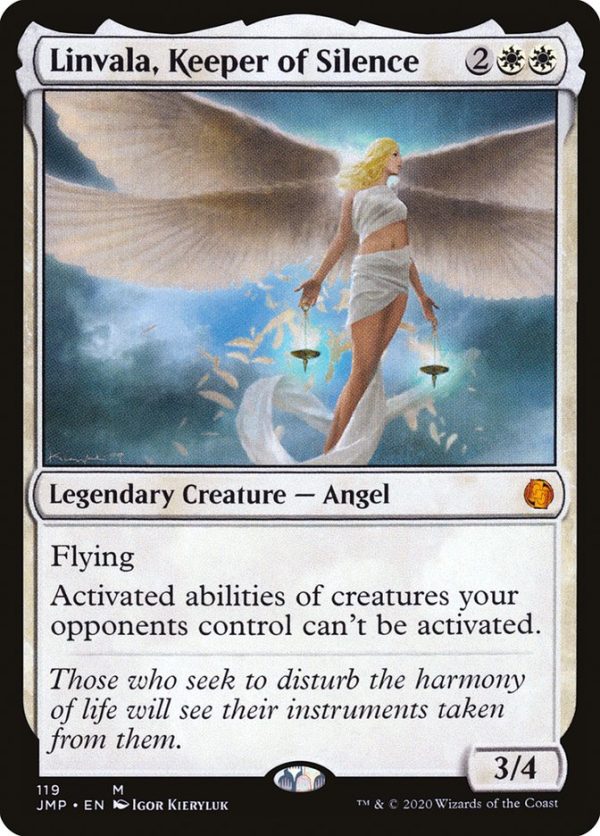 Linvala, Keeper of Silence [Jumpstart] Supply