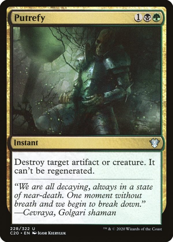 Putrefy [Commander 2020] Supply