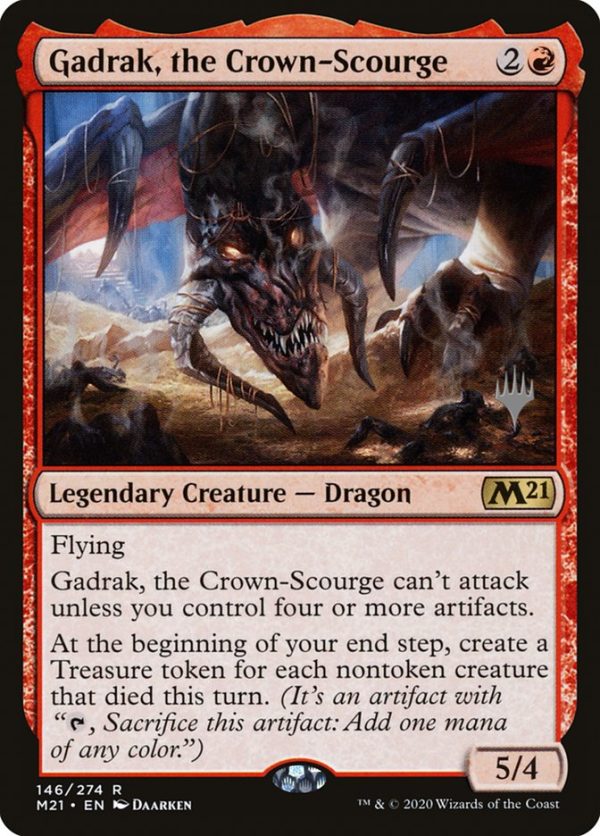 Gadrak, the Crown-Scourge (Promo Pack) [Core Set 2021 Promos] Supply