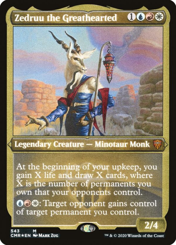 Zedruu the Greathearted (Etched) [Commander Legends] Supply