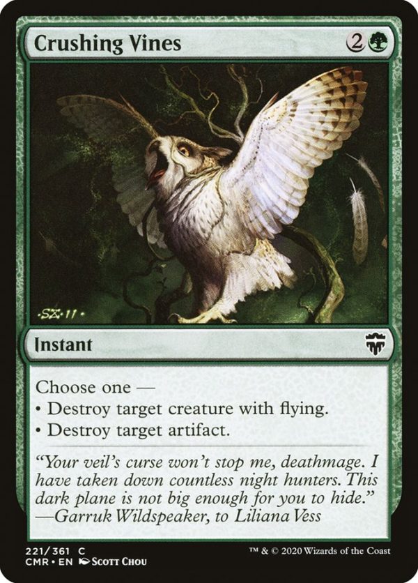 Crushing Vines [Commander Legends] Online
