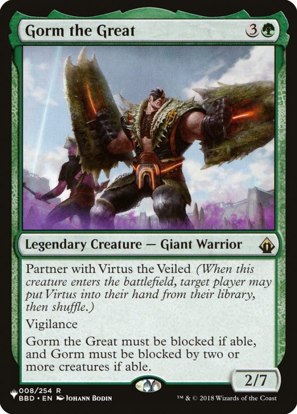 Gorm the Great [The List] Supply
