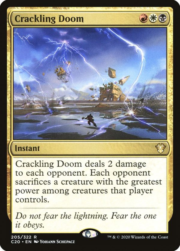Crackling Doom [Commander 2020] Cheap