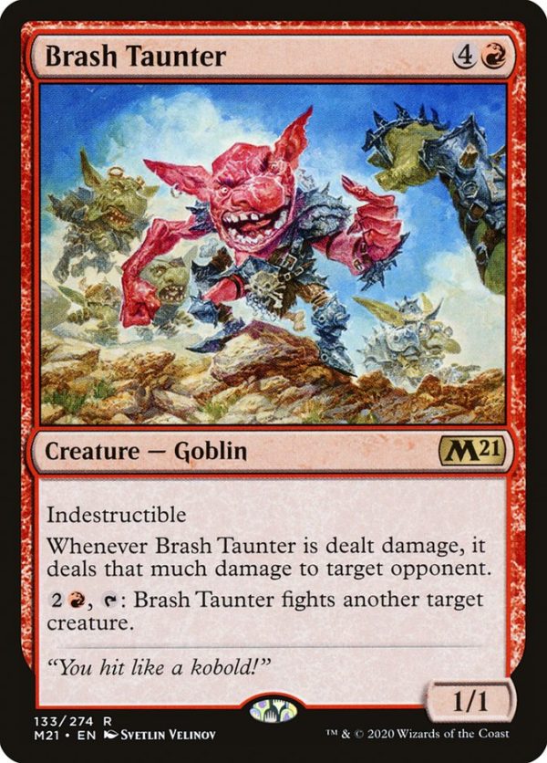Brash Taunter [Core Set 2021] Cheap