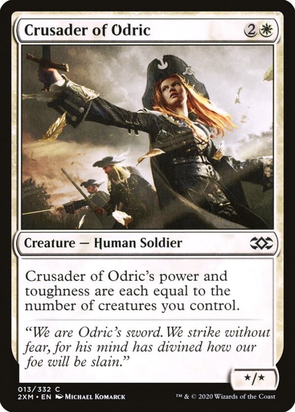 Crusader of Odric [Double Masters] Hot on Sale