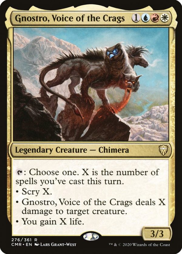 Gnostro, Voice of the Crags [Commander Legends] on Sale
