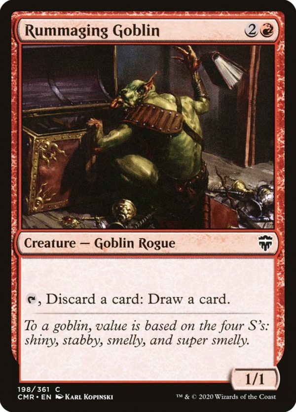 Rummaging Goblin [Commander Legends] Supply