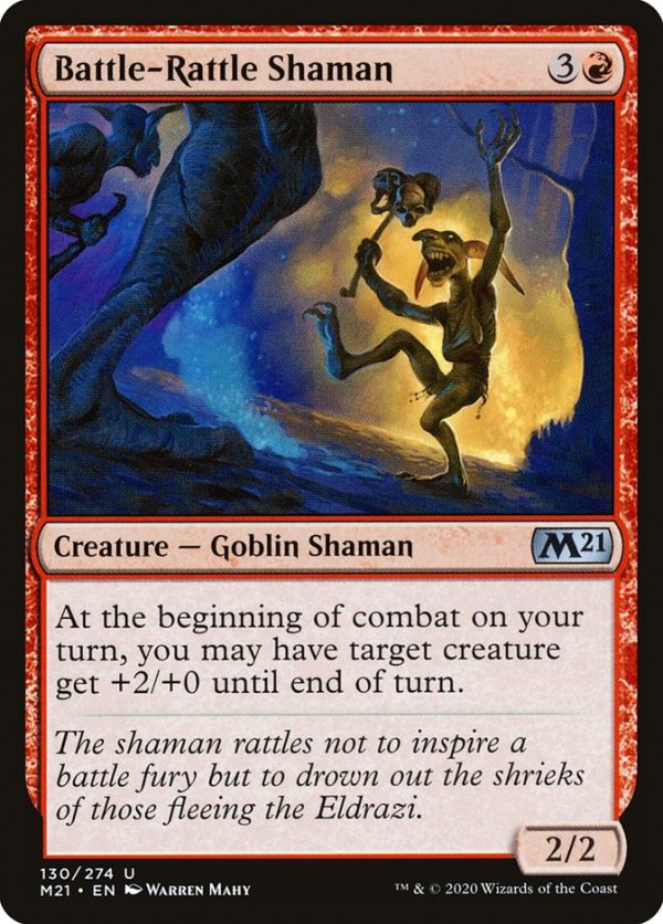 Battle-Rattle Shaman [Core Set 2021] Sale