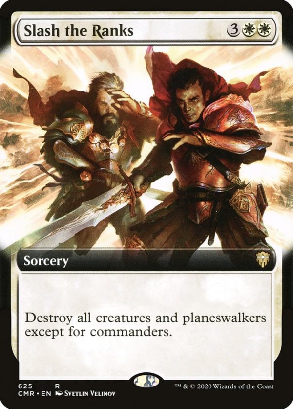 Slash the Ranks (Extended Art) [Commander Legends] Cheap