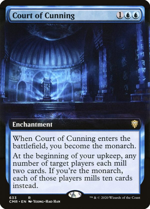 Court of Cunning (Extended Art) [Commander Legends] Online Sale