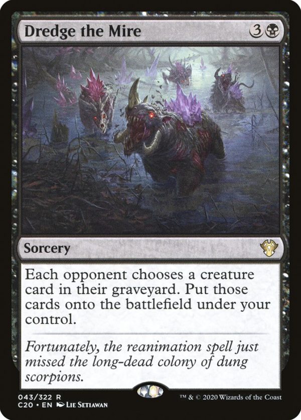 Dredge the Mire [Commander 2020] For Sale