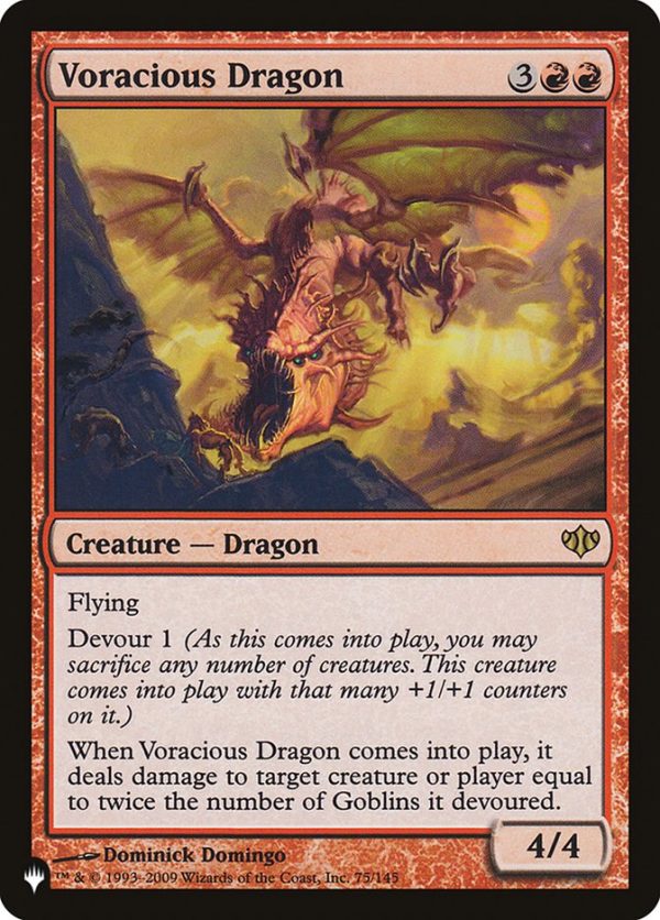 Voracious Dragon [The List] For Sale