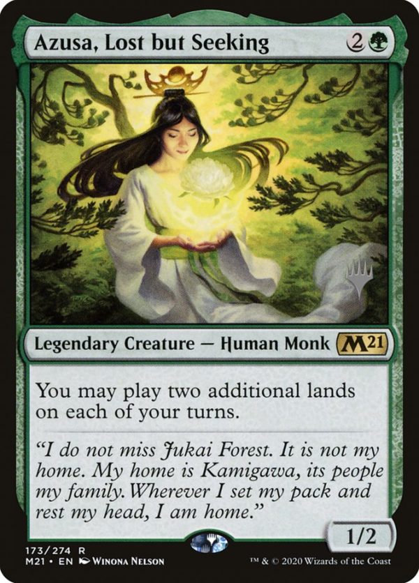 Azusa, Lost but Seeking (Promo Pack) [Core Set 2021 Promos] Fashion