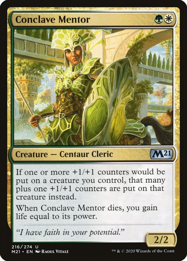 Conclave Mentor [Core Set 2021] on Sale