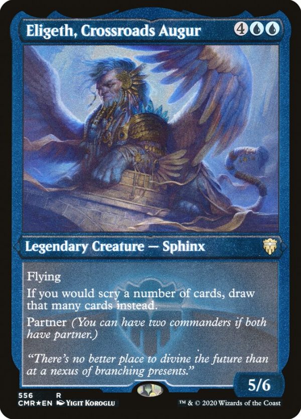 Eligeth, Crossroads Augur (Etched) [Commander Legends] Fashion