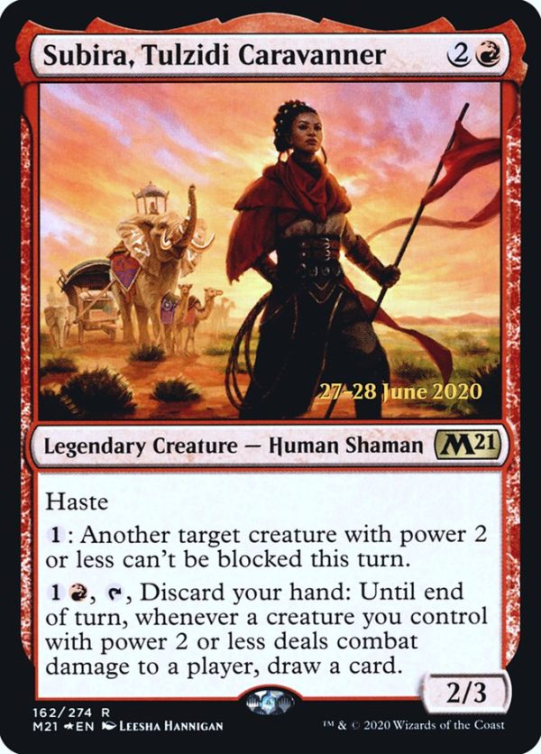 Subira, Tulzidi Caravanner [Core Set 2021 Prerelease Promos] Hot on Sale