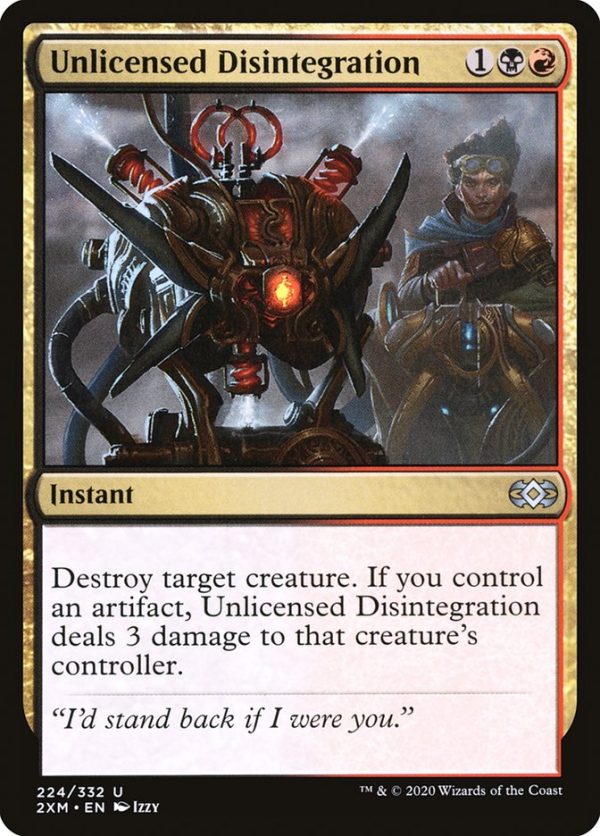 Unlicensed Disintegration [Double Masters] Sale