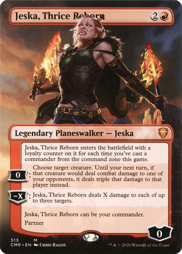Jeska, Thrice Reborn (Borderless) [Commander Legends] Hot on Sale