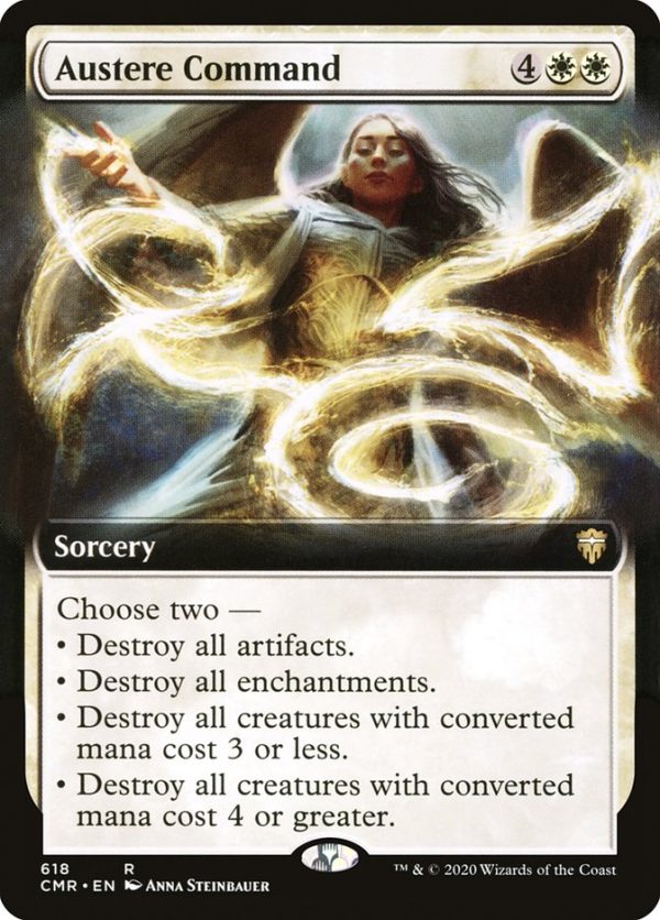Austere Command (Extended Art) [Commander Legends] Fashion