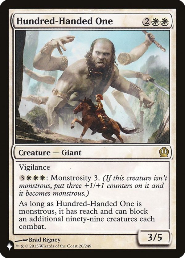 Hundred-Handed One [The List] Online now