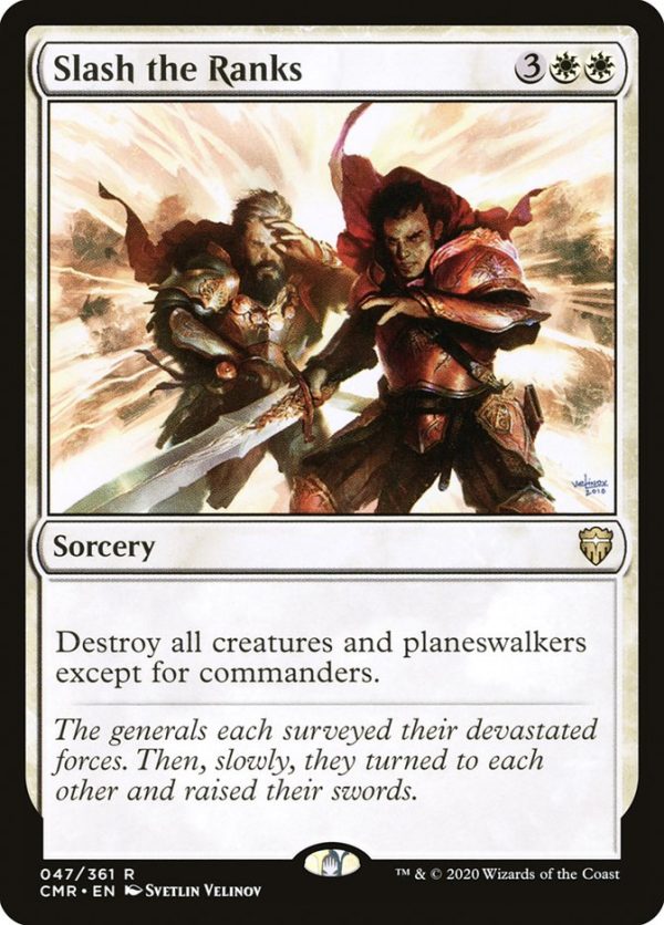 Slash the Ranks [Commander Legends] For Sale