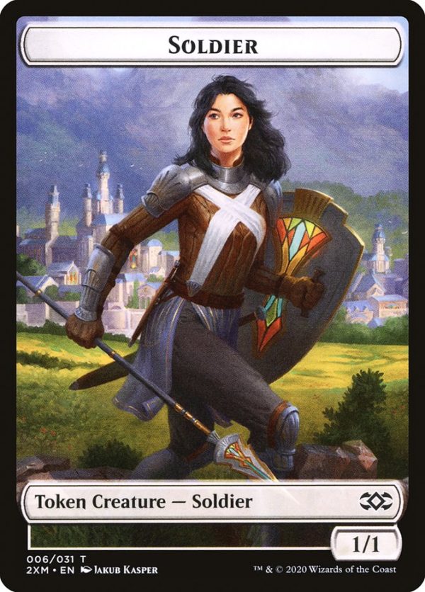 Soldier Token [Double Masters Tokens] on Sale