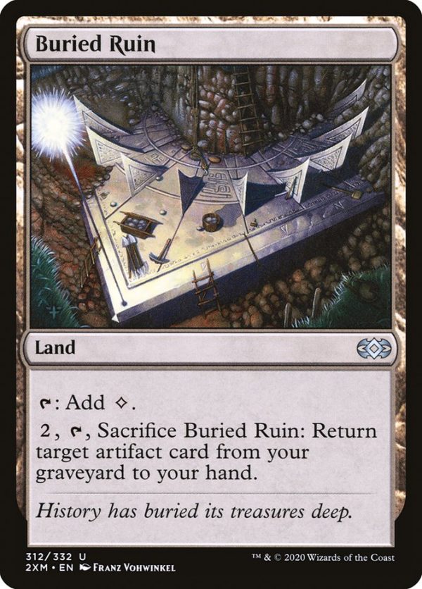 Buried Ruin [Double Masters] Online Hot Sale