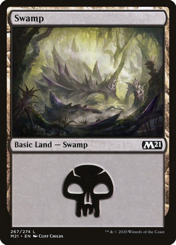 Swamp (267) [Core Set 2021] Online