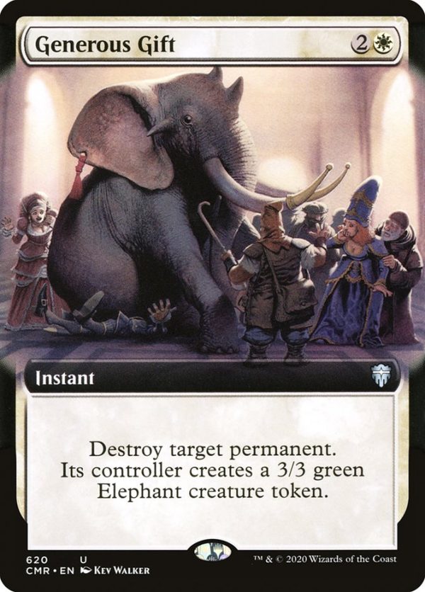 Generous Gift (Extended Art) [Commander Legends] For Sale