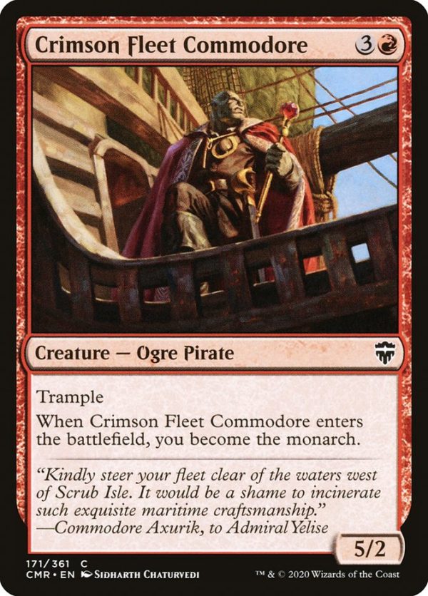 Crimson Fleet Commodore [Commander Legends] Sale
