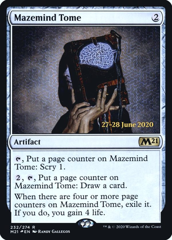 Mazemind Tome [Core Set 2021 Prerelease Promos] For Cheap