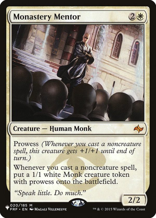 Monastery Mentor [The List] Fashion