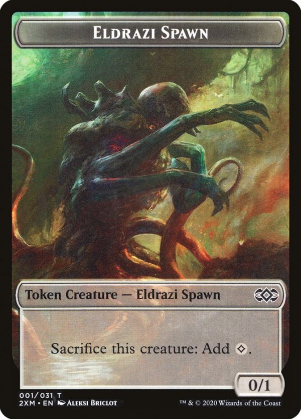 Eldrazi Spawn Token [Double Masters Tokens] Online