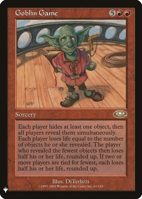 Goblin Game [The List] Online