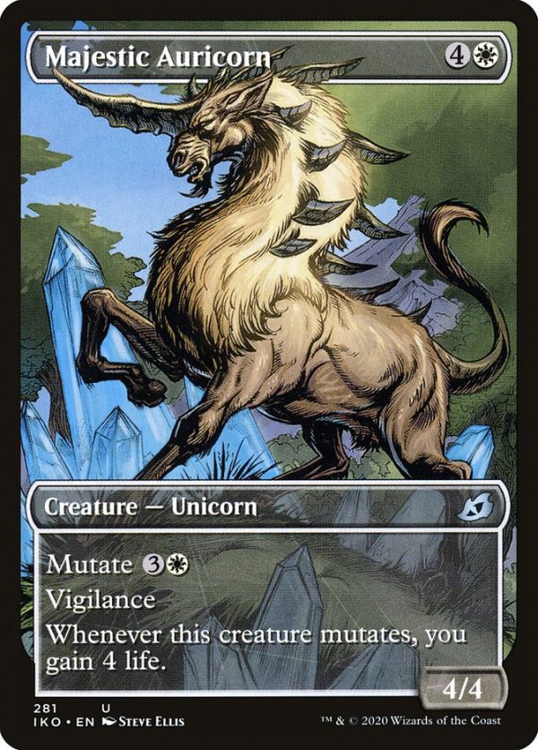 Majestic Auricorn (Showcase) [Ikoria: Lair of Behemoths] For Discount