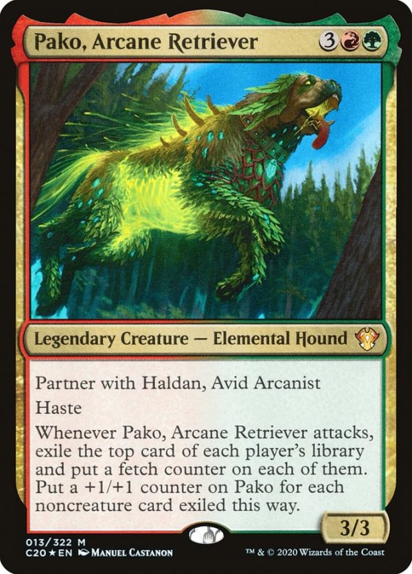 Pako, Arcane Retriever [Commander 2020] For Discount