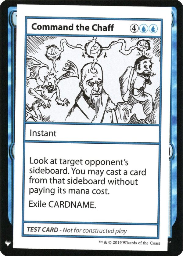 Command the Chaff [Mystery Booster Playtest Cards] Online