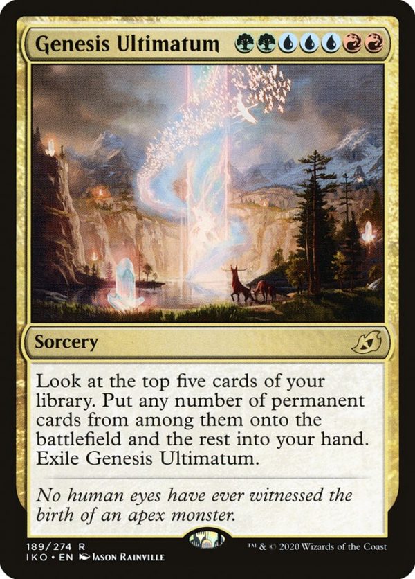 Genesis Ultimatum [Ikoria: Lair of Behemoths] Cheap