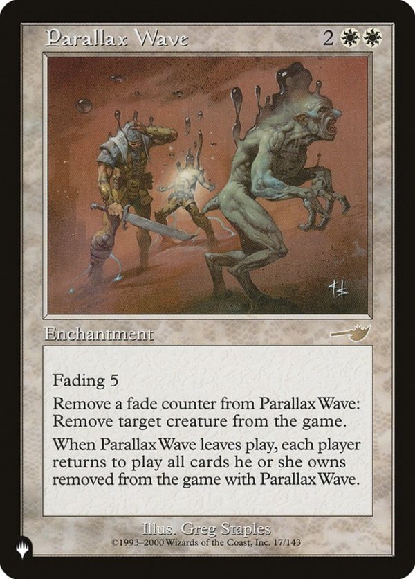 Parallax Wave [The List] Online now