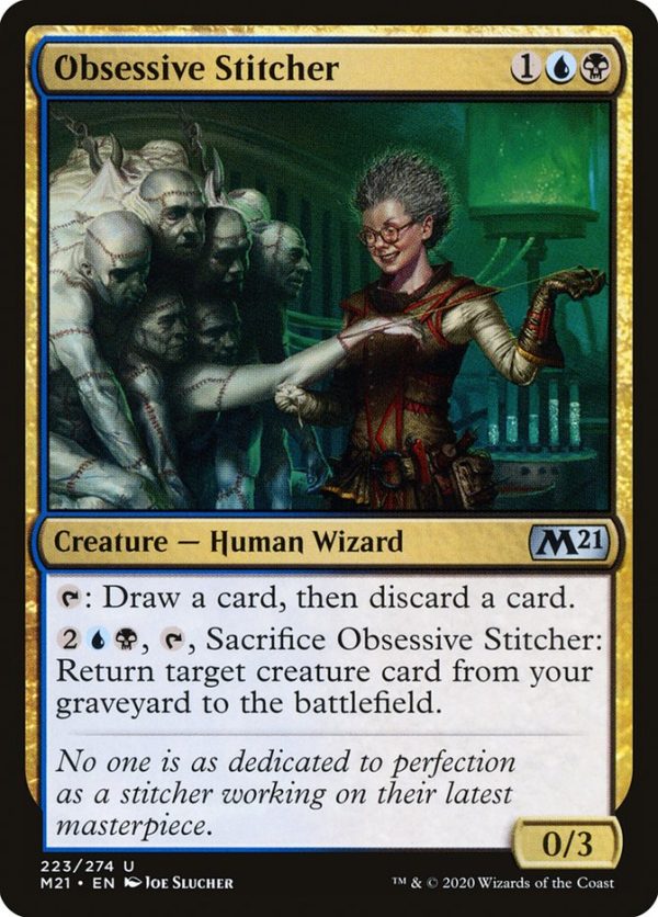 Obsessive Stitcher [Core Set 2021] Online now